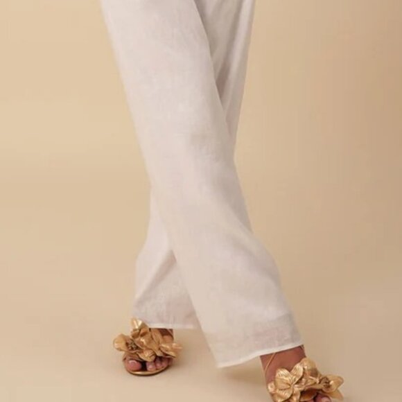 Hale Bob Emersyn Solid Linen Pant - Picture 4 of 4